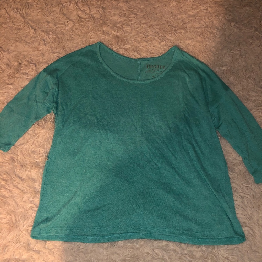 JCPenny Decree 3/4 Sleeve Tee